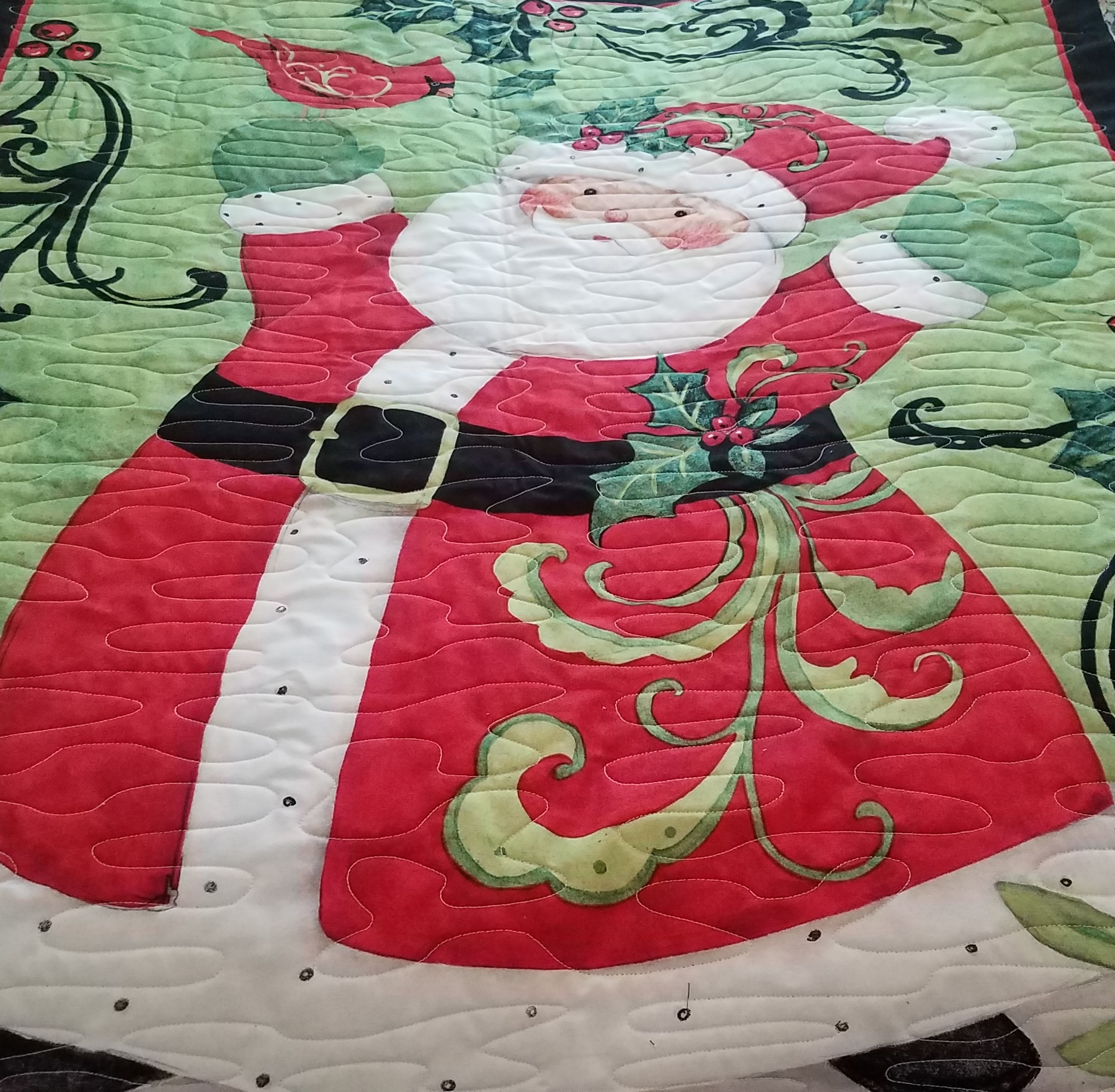 Quilt Santa